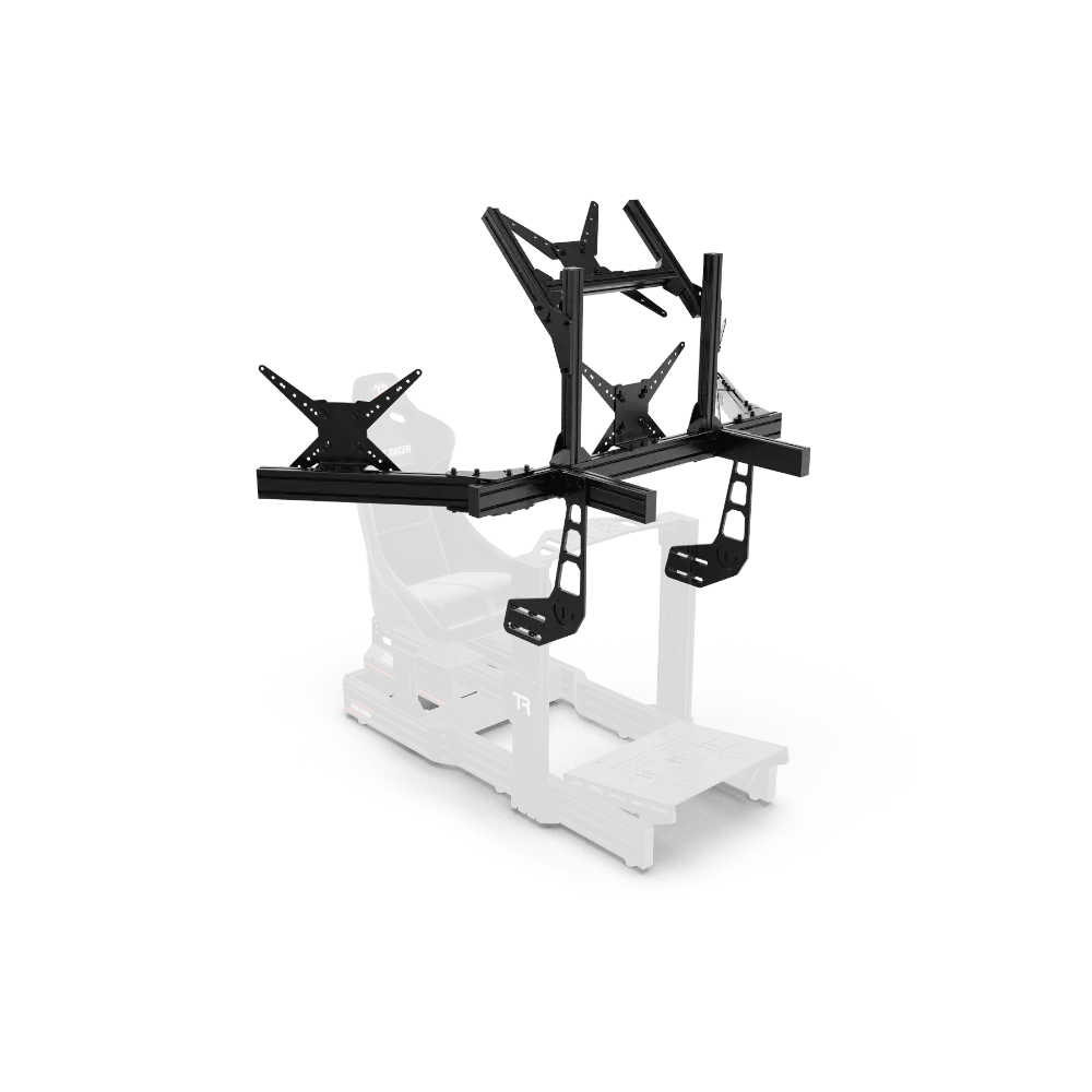 Soporte Quad Monitor Integrado Trak Racer 1200Mm 2