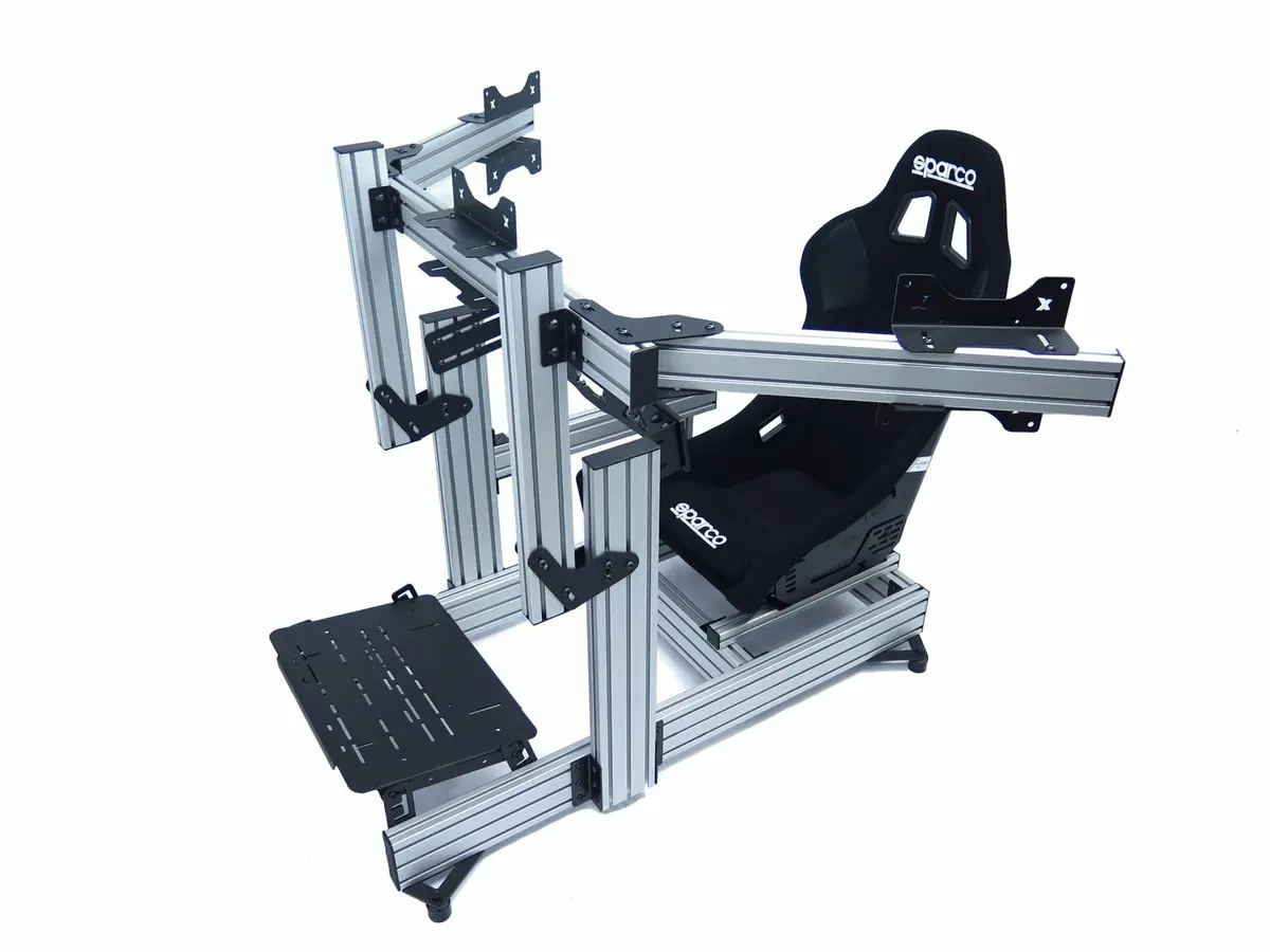 Soporte Triple Monitor Integrado Heavy Simxpro 2