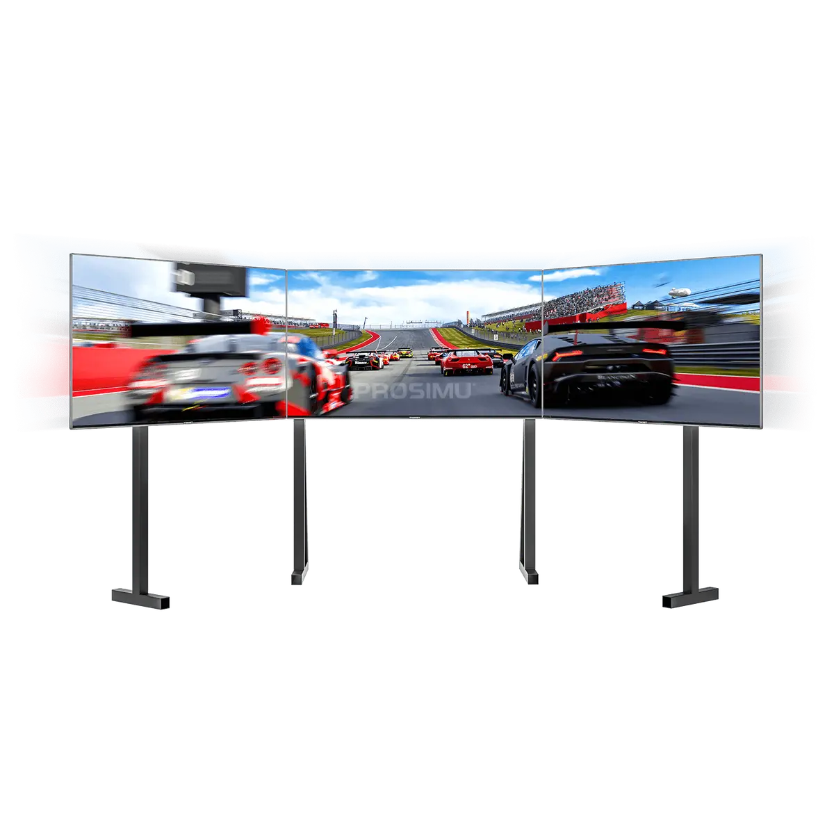 Soporte Para Tres Monitores Ptms Prosimu 1
