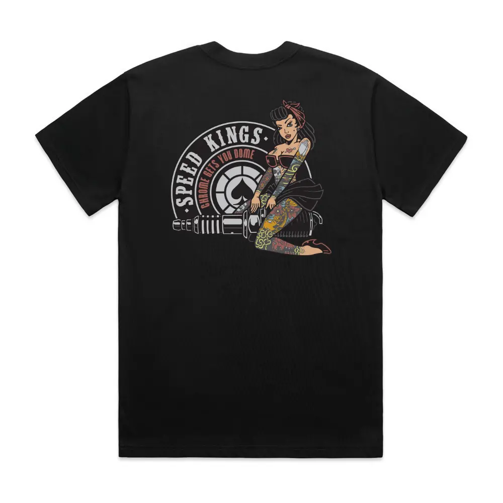 Chrome Pin Up Tee 1
