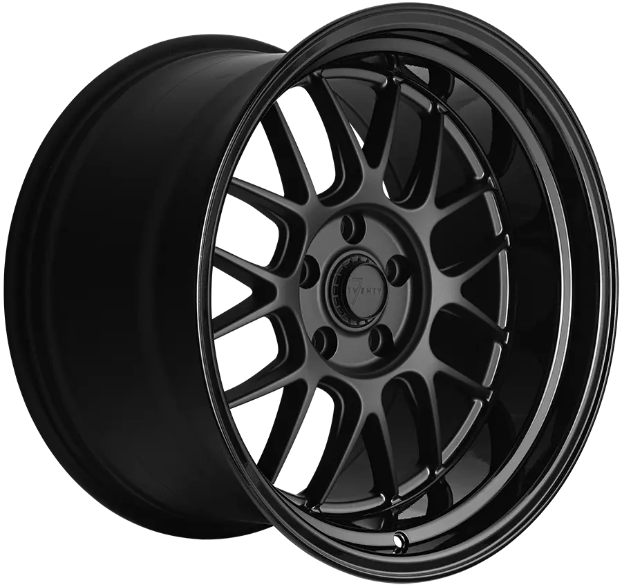 Style 57 Wheel Finish – Black-on-Black Contrast Design