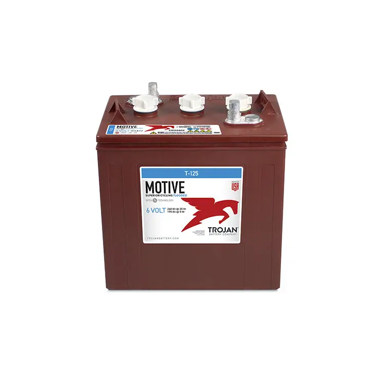 Trojan T-125 Deep Cycle Battery 6V 240Ah 1