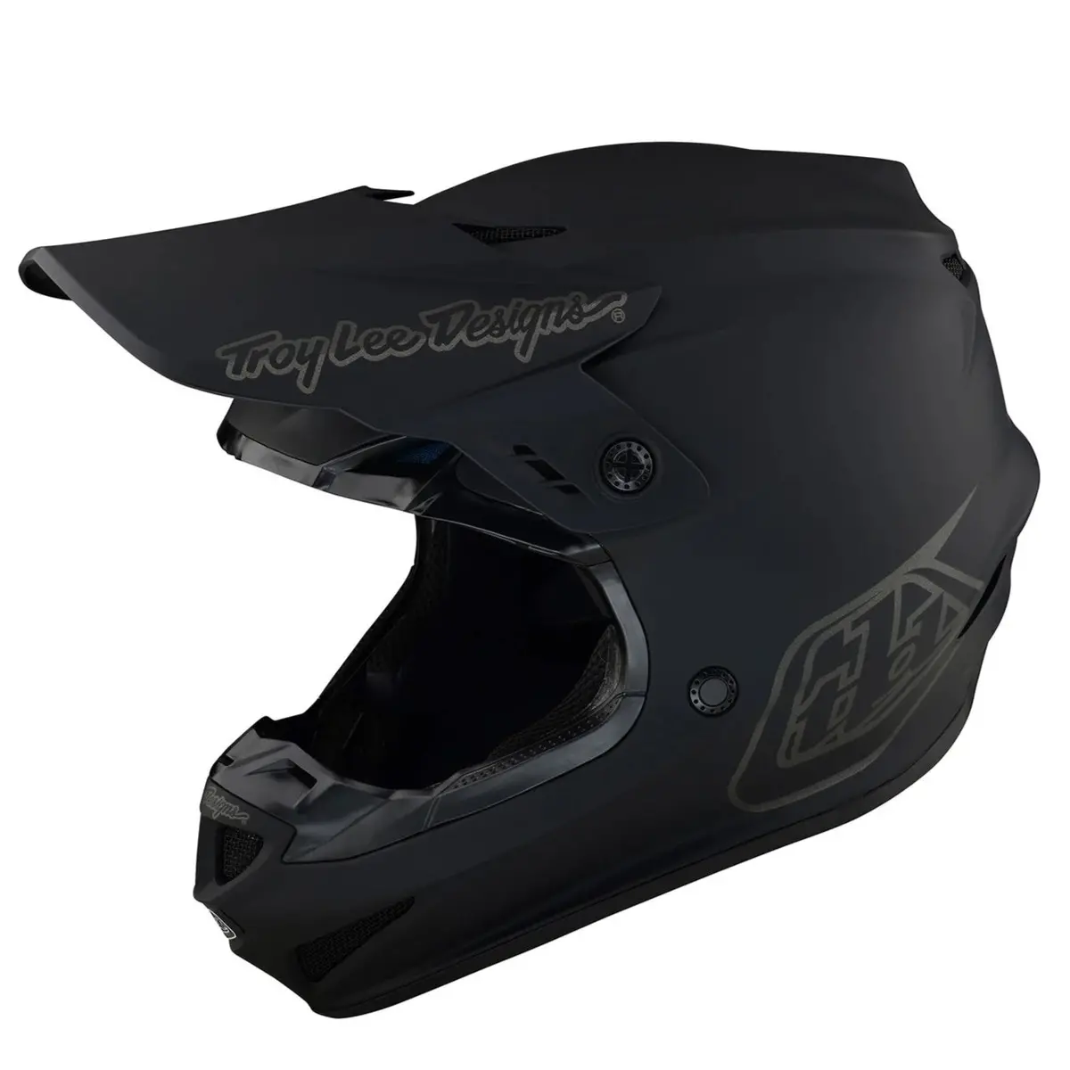 Troy Lee Designs Gp Mono Black Off-Road Helmet 1