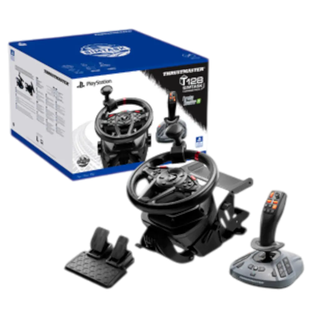 Thrustmaster T128 Simtask Farming Pack Para Ps5 | Pc 1