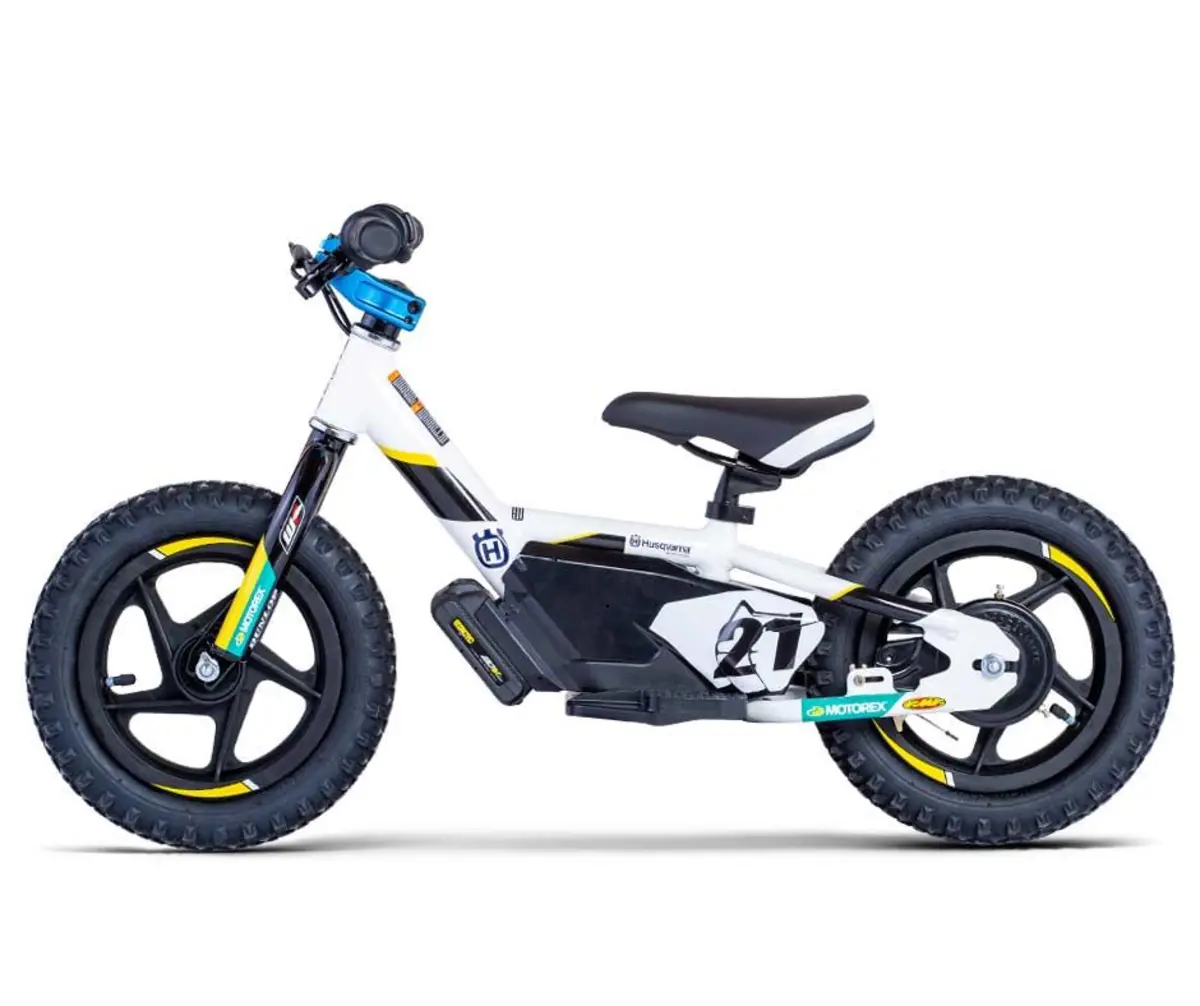 Stacyc Husqvarna Factory Replica 12Edrive Stability Cycle 1