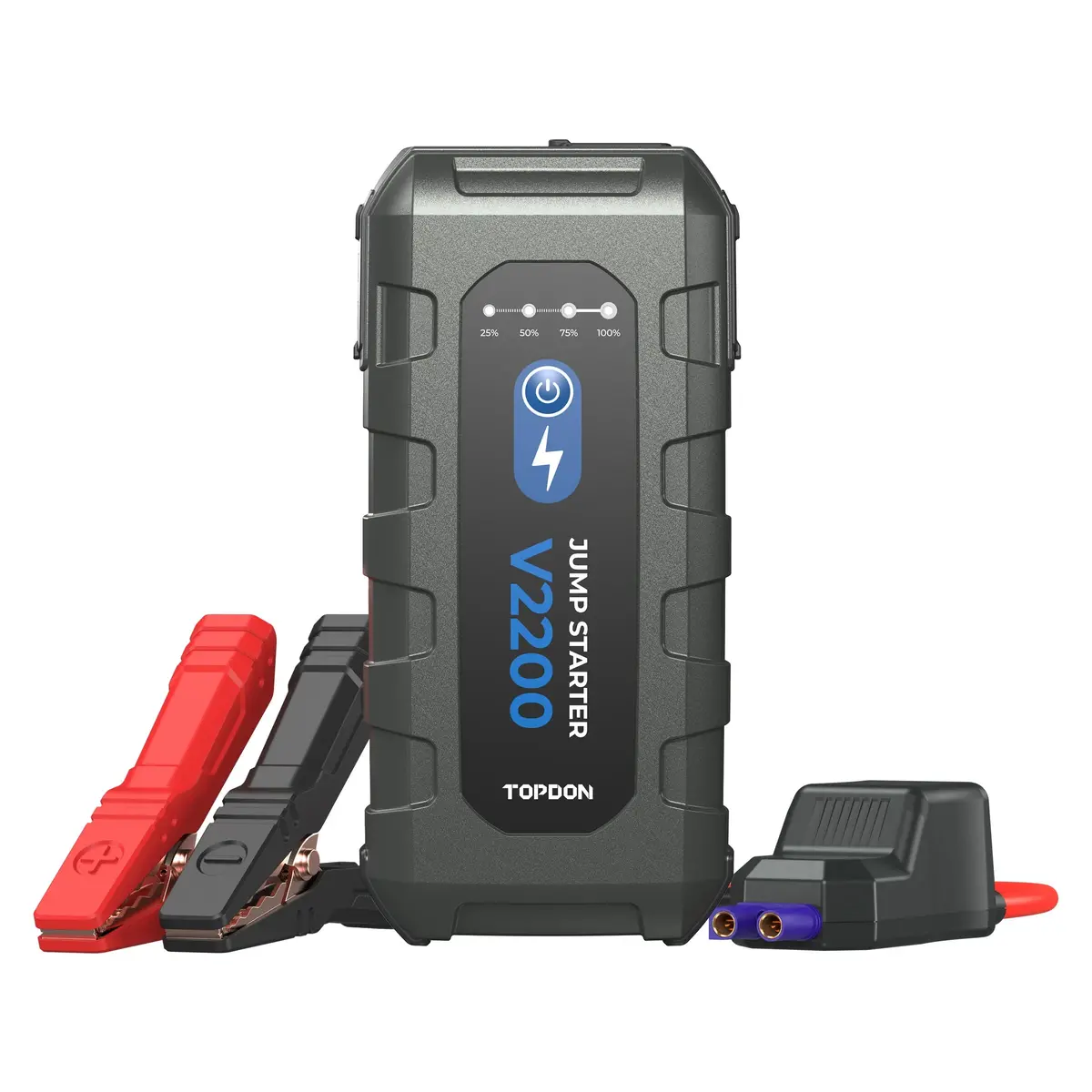 Topdon V2200 2200A Jump Starter, Power Bank, 12V Car Starting Device 1