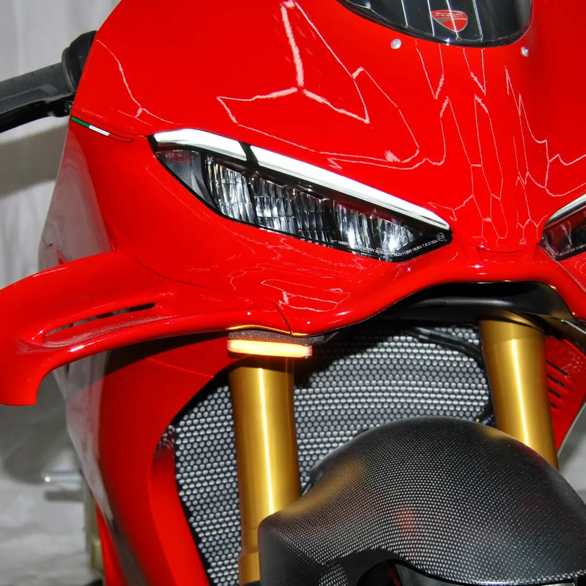 New Rage Cycles Ducati Panigale V4 Front Turn Signals (2025-Present) 1