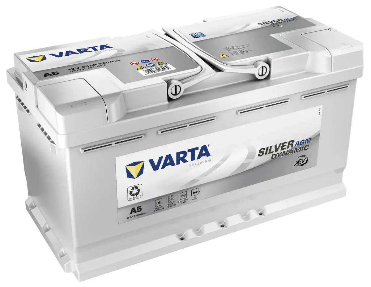Varta G14 A5 Ln5 Silver Dynamic Agm Battery – 850Cca 95Ah 1