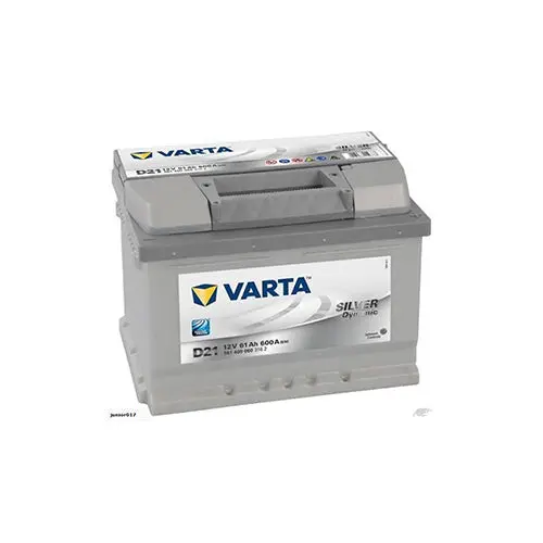 Varta D21 Silver Dynamic Battery - 600Cca 60Ah 1