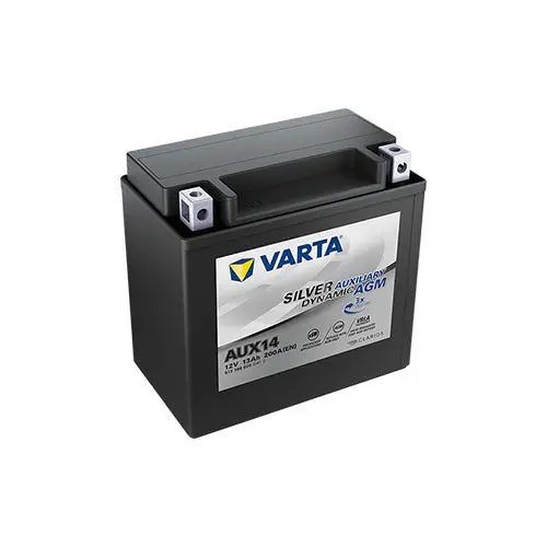 Varta Mercedes Benz 12V Auxiliary Battery Aux14 Silver Dynamic Agm, Ytx14-Bs 1