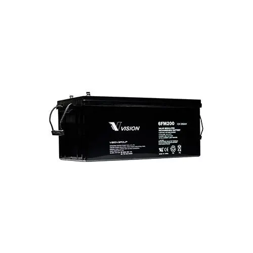 Vision 6Fm200 12V 200Ah Agm Deep Cycle Battery 1