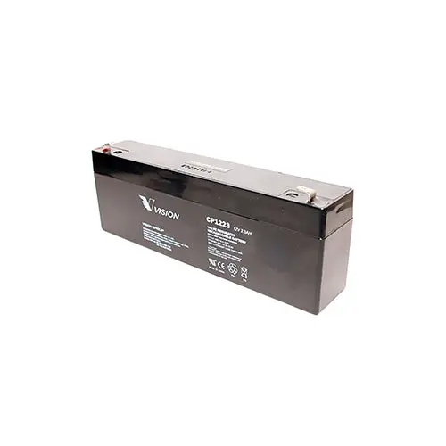 Vision Cp1223 12V 2.3Ah Sealed Rechargeable Sla Battery 1