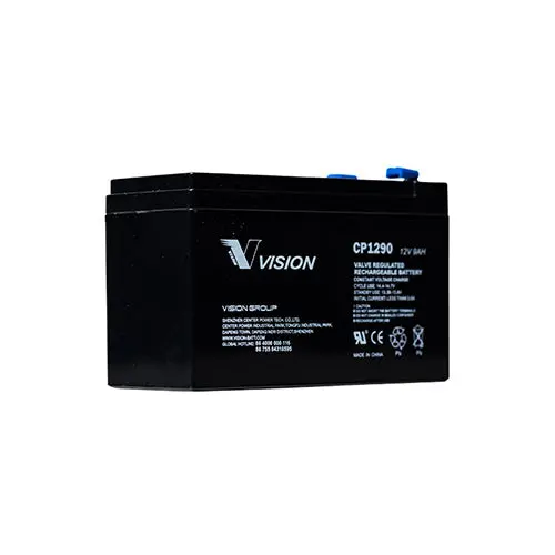 Vision Cp1290 12V 9Ah Security Alarm Battery - Kontiki Battery 1