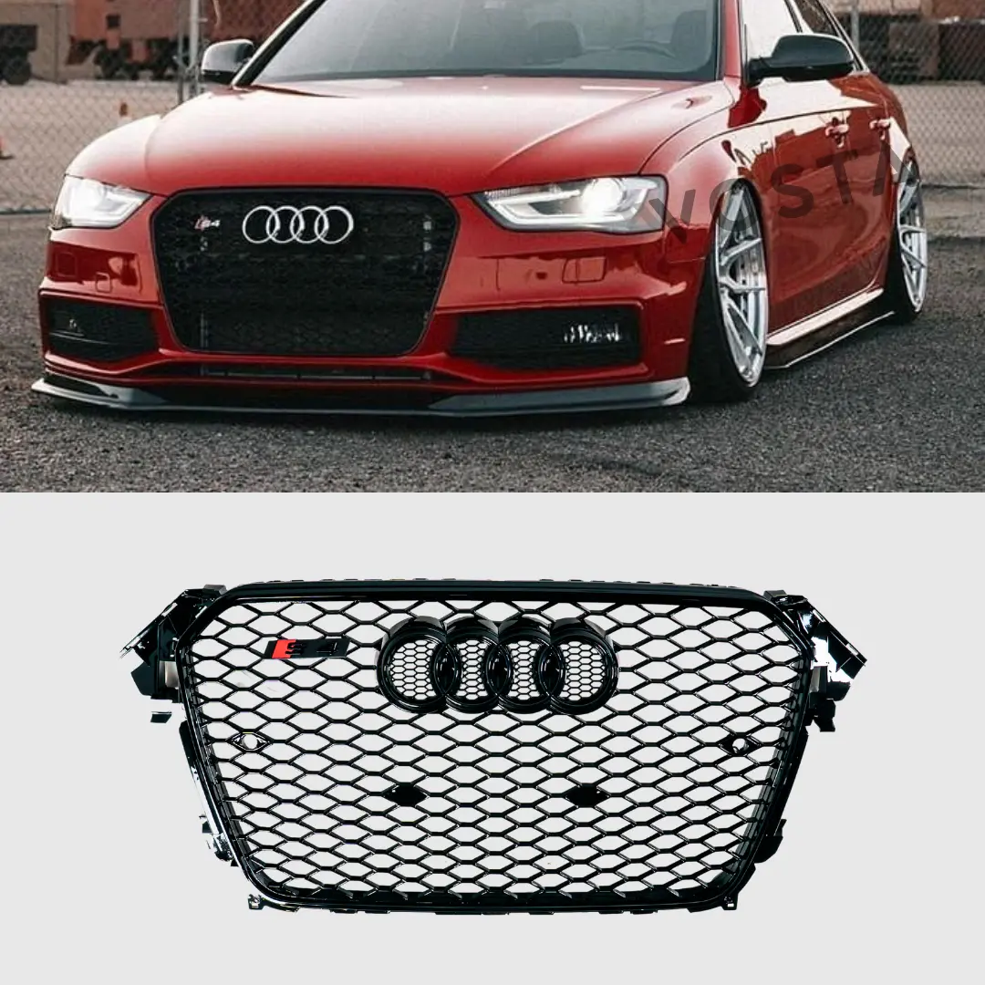 Vosta A4 Rs4 Honeycomb Grille | Audi A4/S4 B8.5 2013-2015 1