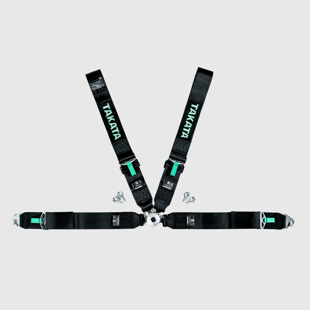 Takata 4 Point Harness - Black Style 1