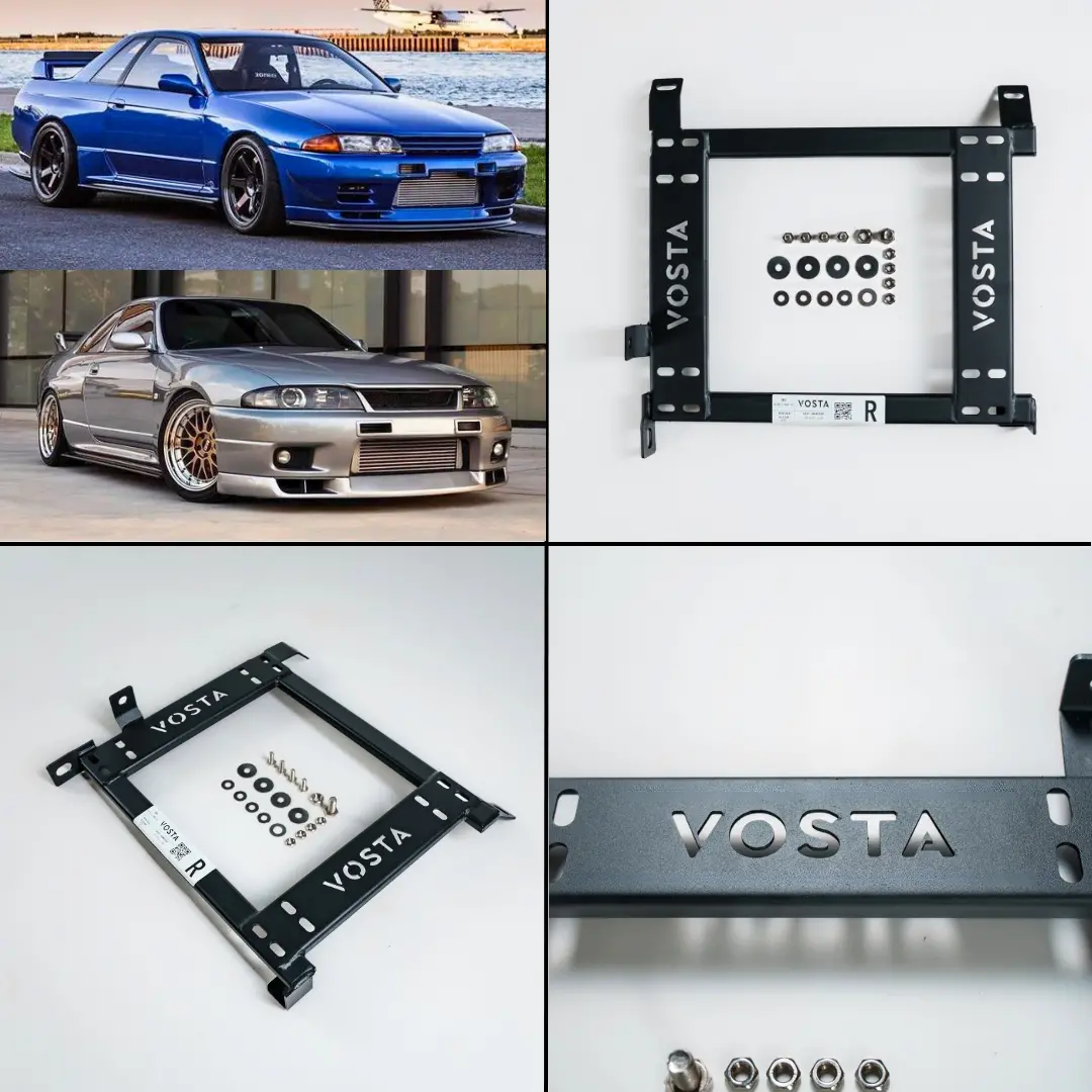 Vosta Seat Base Adapter - Nissan Skyline/Gtr R32/R33 (Driver Or Passenger) 1