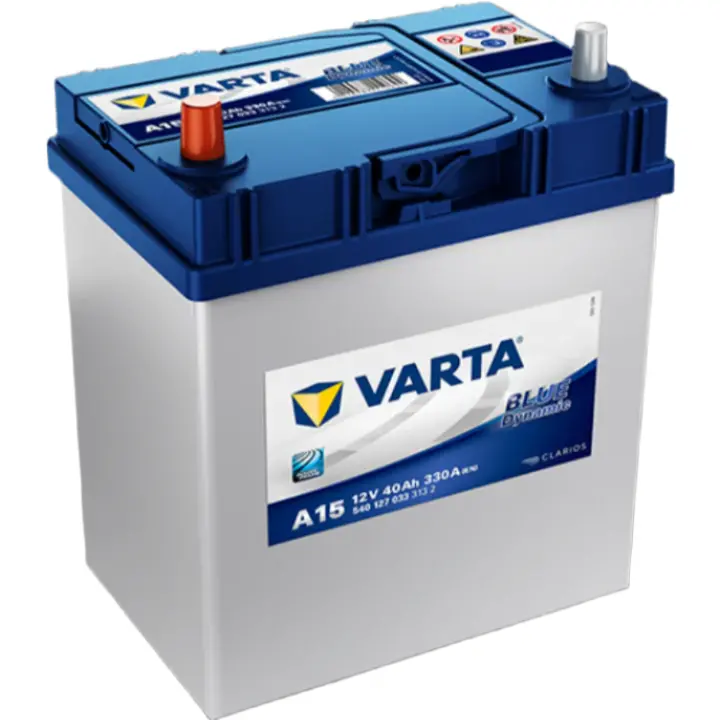 Varta Blue Dynamic 40Ah Car Battery,🔋- High Performance & Maintenance-Free 1