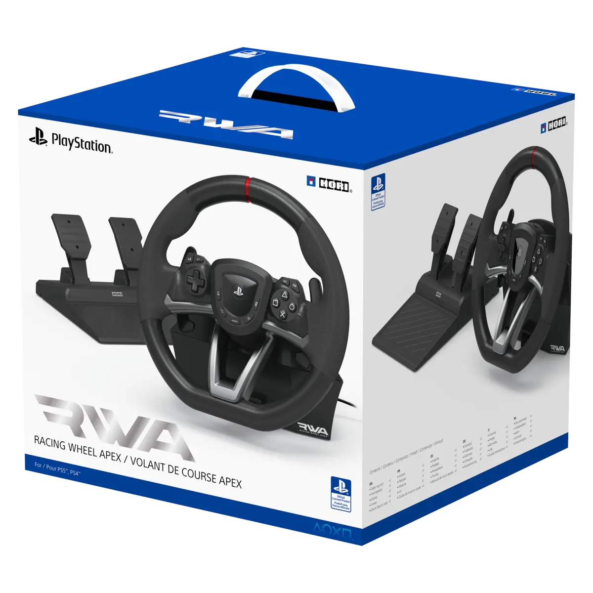 Volante De Carreras Apex De Hori Para Ps5 / Ps4 / Pc 2