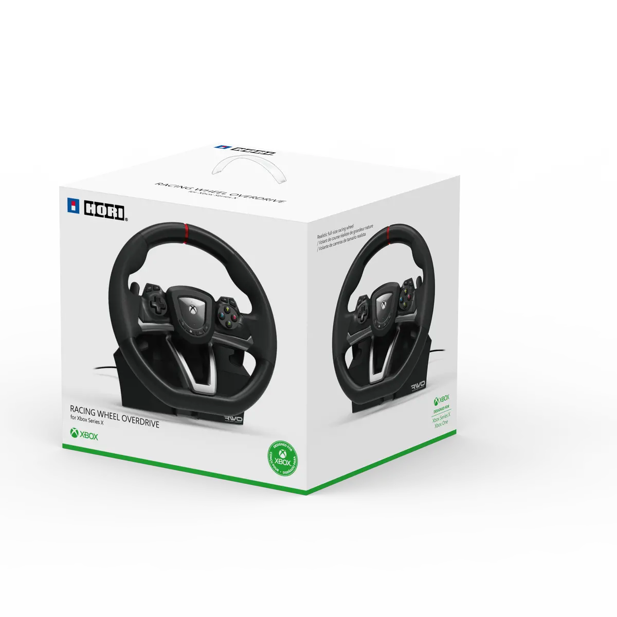 Volante De Carreras Hori Overdrive Para Xbox / Pc 2