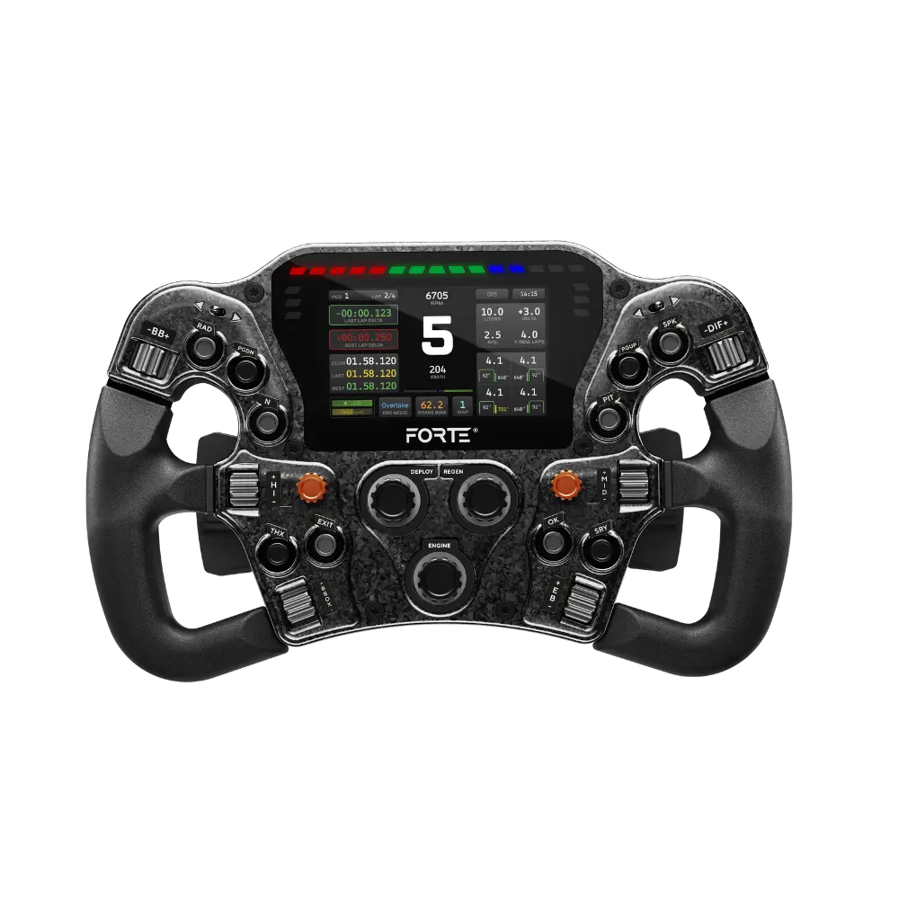 Volante Forte Formula Pro Asetek Simsports 13