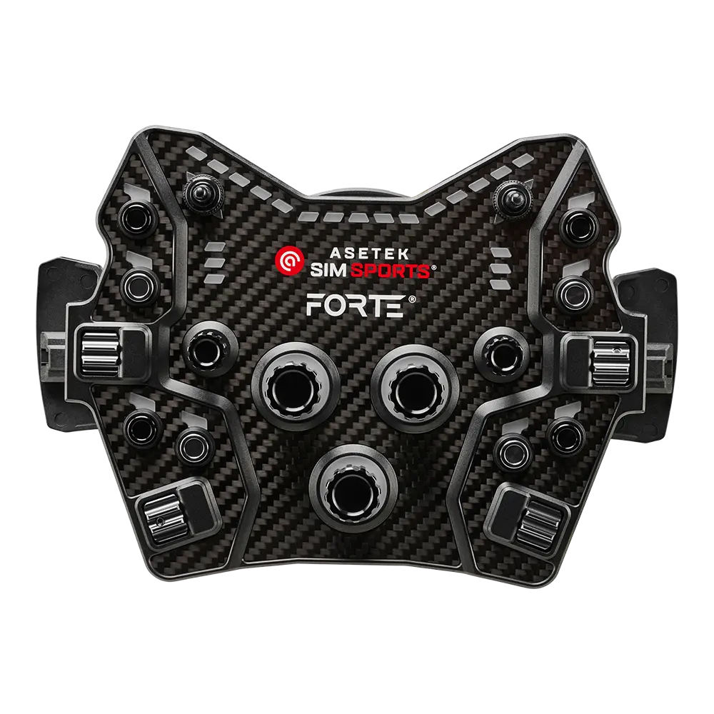 Volante Gt Forte V2 Asetek Simsports - Sin Aro / Sin Levas Adicionales Reacondicionado 1