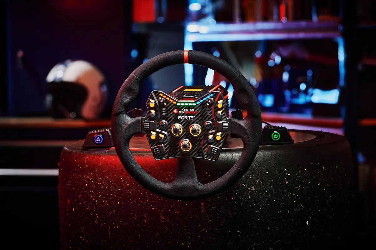 Volante Gt Forte Asetek Simsports 7