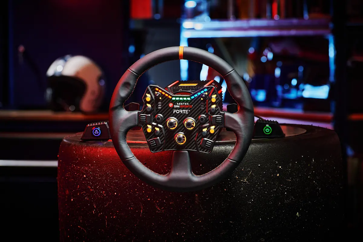 Volante Gt Forte Asetek Simsports 3