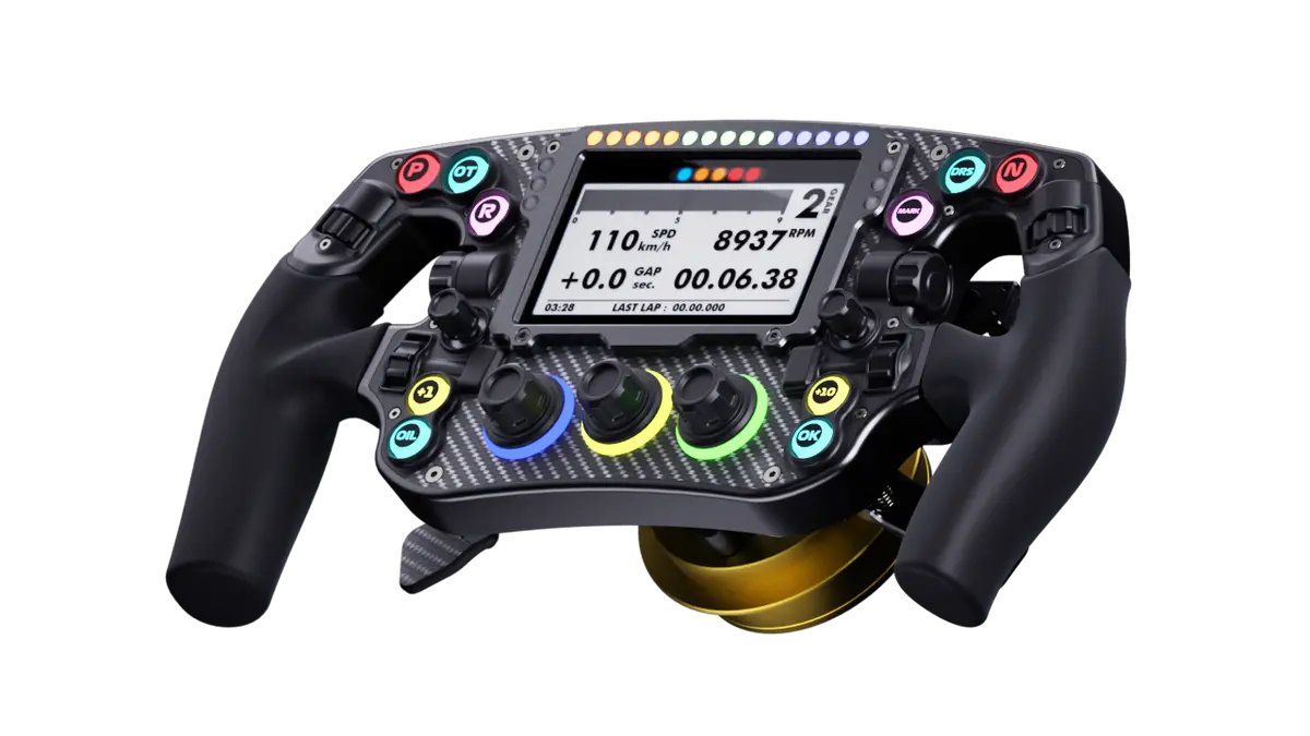 Volante Leoxz Xf1 Ultimate - Shifter + Embrague / Fanatec Qr2 Reacondicioando 2