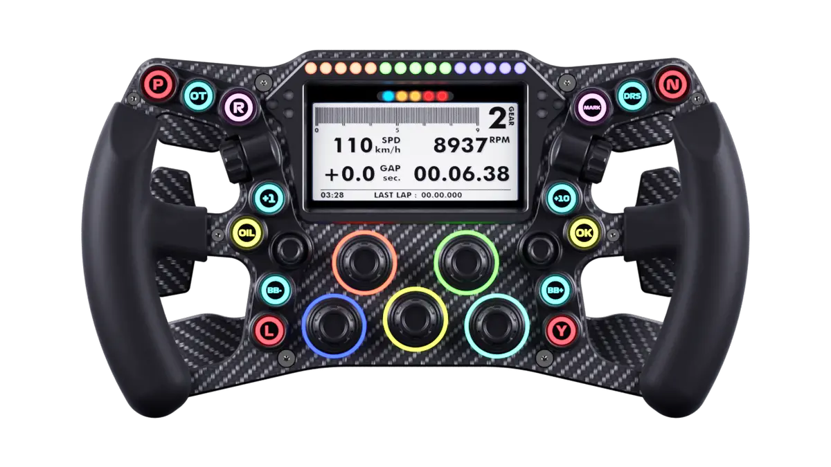 Volante Leoxz Xgt Ultimate - Shifter + Embrague + Opcionales / Qr Simagic Reacondicionado 1