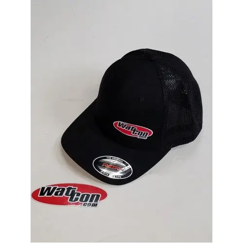 Hat Watcon Mesh Flesh Fit Black Large/Xl 1