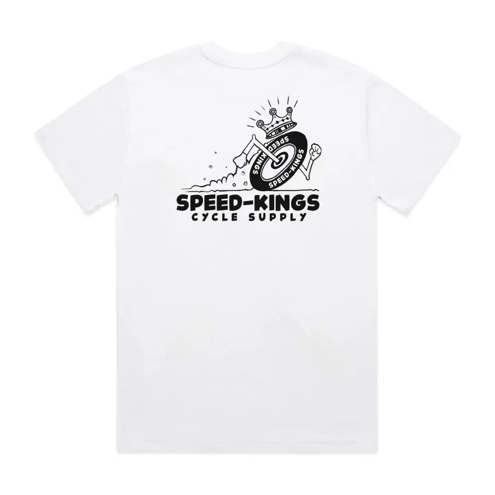 Wheelman White Tee 1