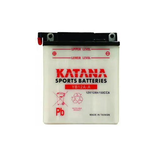 12V Katana Yb12a-A Conventional Motorcycle Battery 12Ah 150Cca 1