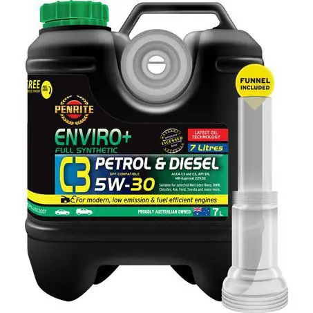 Penrite Enviro+ C3 5W-30 7L Engine Oil - Eplusc3007 1