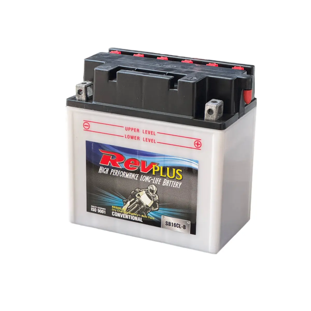 Revplus Sb16cl-B Motorbike Battery - 12V 19Ah 240Cca 1