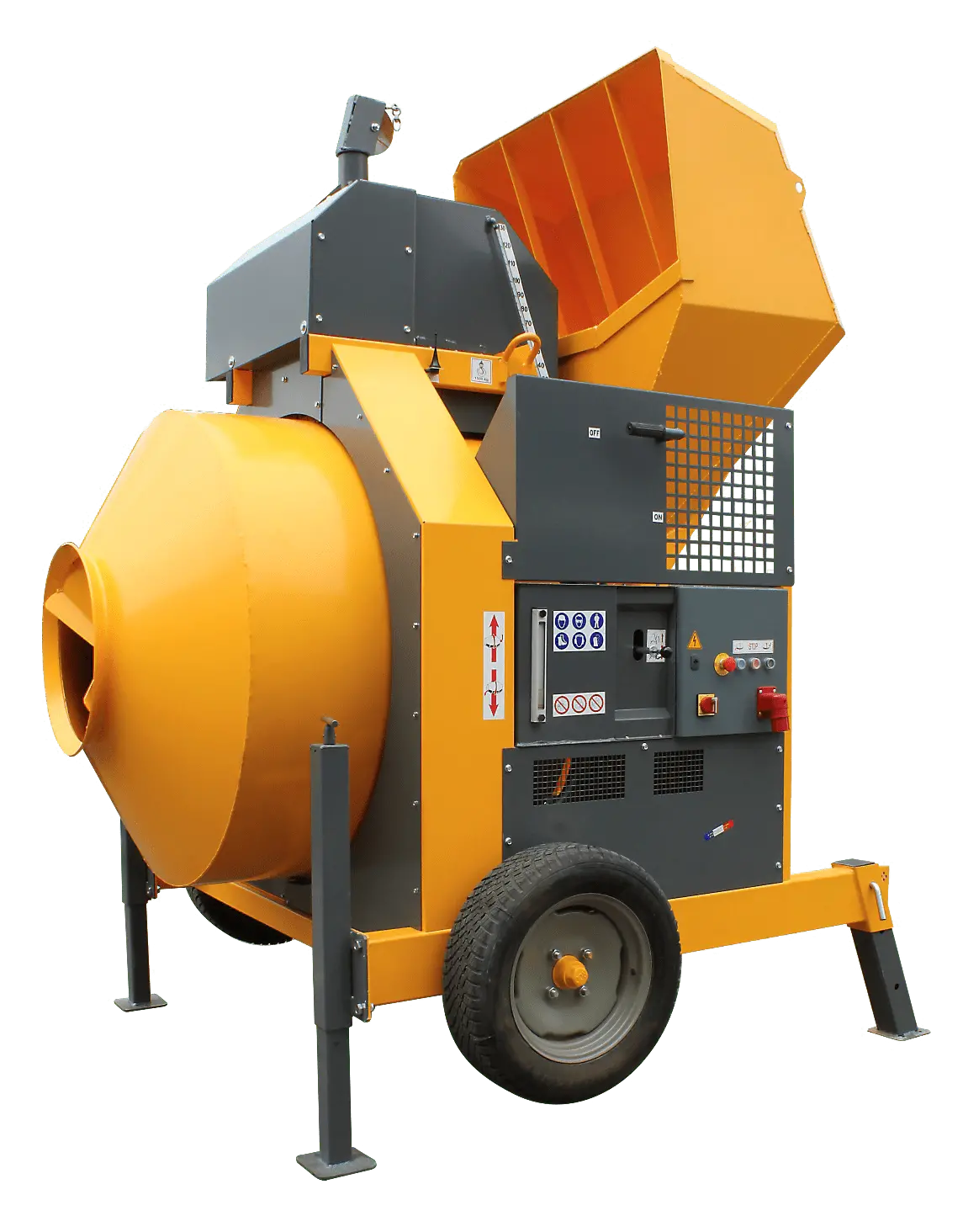 Altrad Belle Rb800b Skip Feed Concrete Mixer - Three Phase Electric 1