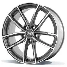 8X18 Brock B38 Graphite Polished 1
