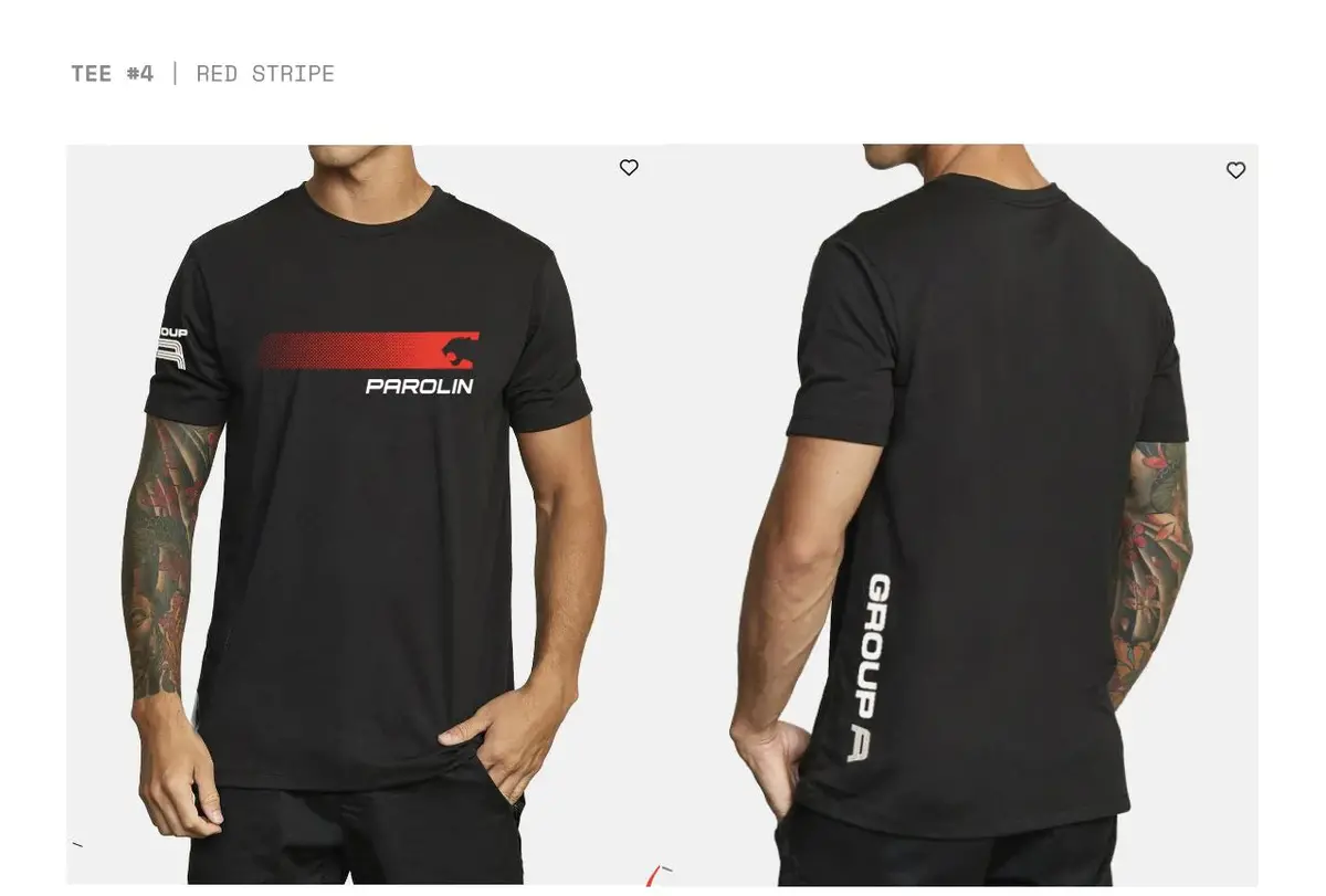Group A T-Shirt - Parolin Collaboration 1