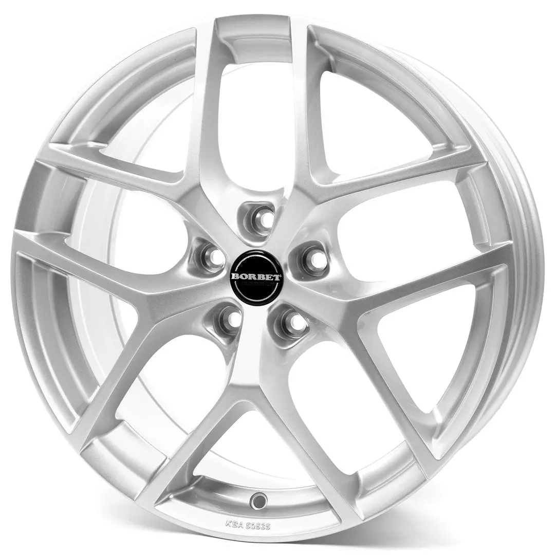 8X18 Borbet Y Silver : 1
