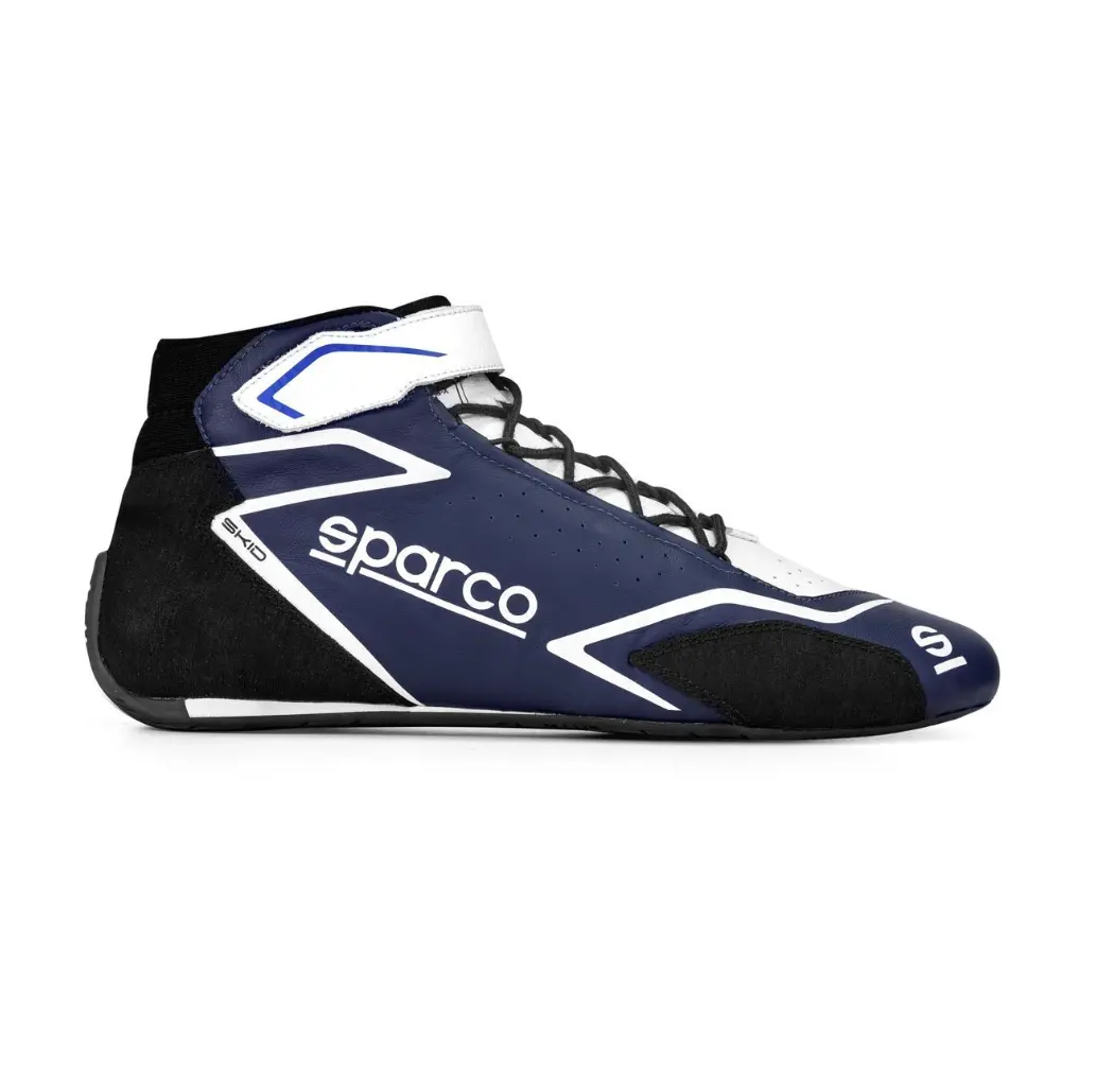 Botas De Competição Sparco Skid, Preto/Azul, Tamanho 40 1