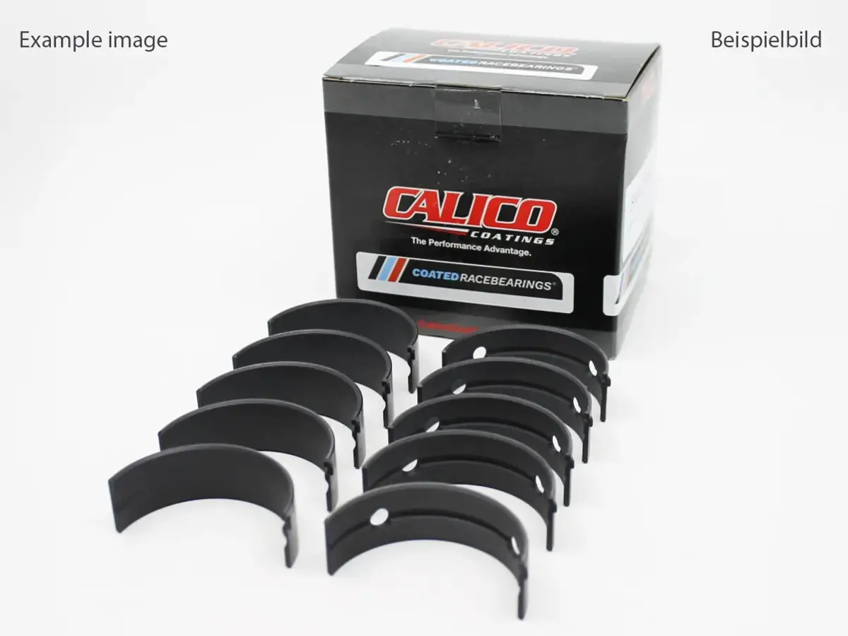 Coatedracebearings Calico Ct-1 Coated Acl Race Series Main Bearing Set 7M5532hxc-C - Audi / Vw Vr6/R32/R36 2.8L/2.9L/3.2L/3.6L, Std. Diameter 1