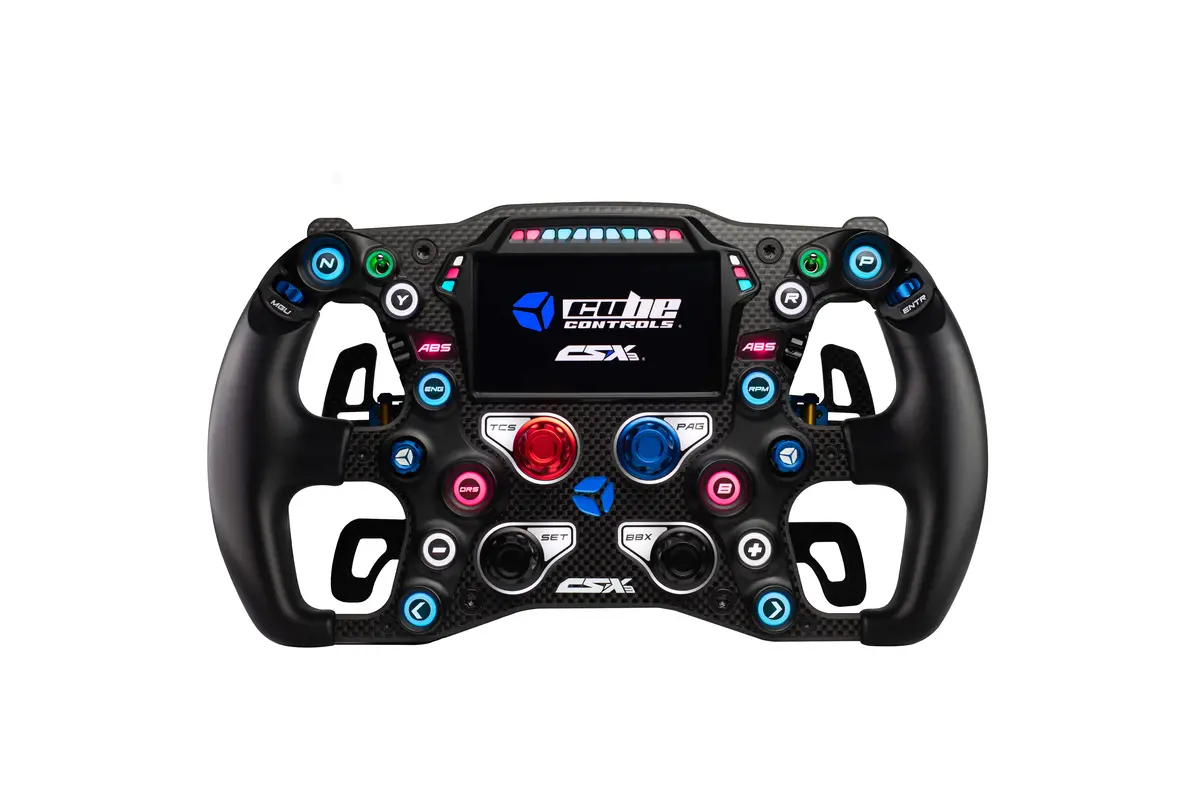 Volante Csx3 Azul + 4 Levas Reacondicionado 1