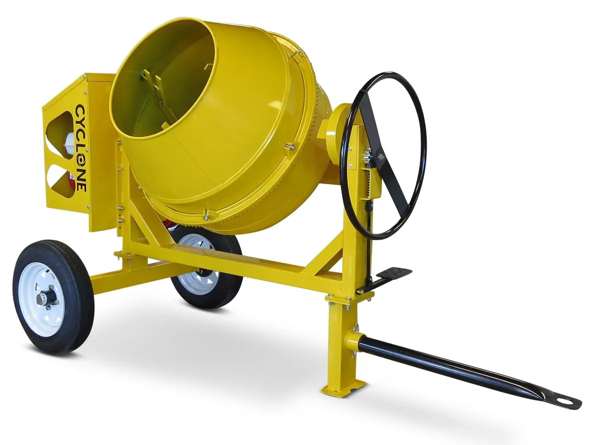 Cyclone R350 Concrete Mixer - Honda Petrol Engine 1