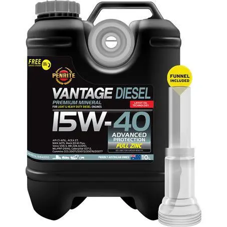 Penrite Vantage Diesel 15W-40 10L Engine Oil - Vandsl15w40010 1