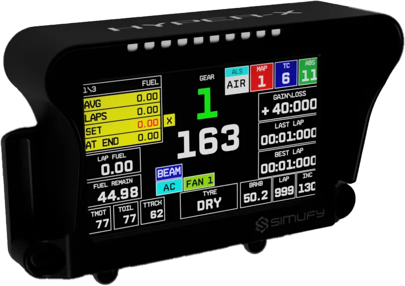 Dashboard Hyper-X 6.8 1