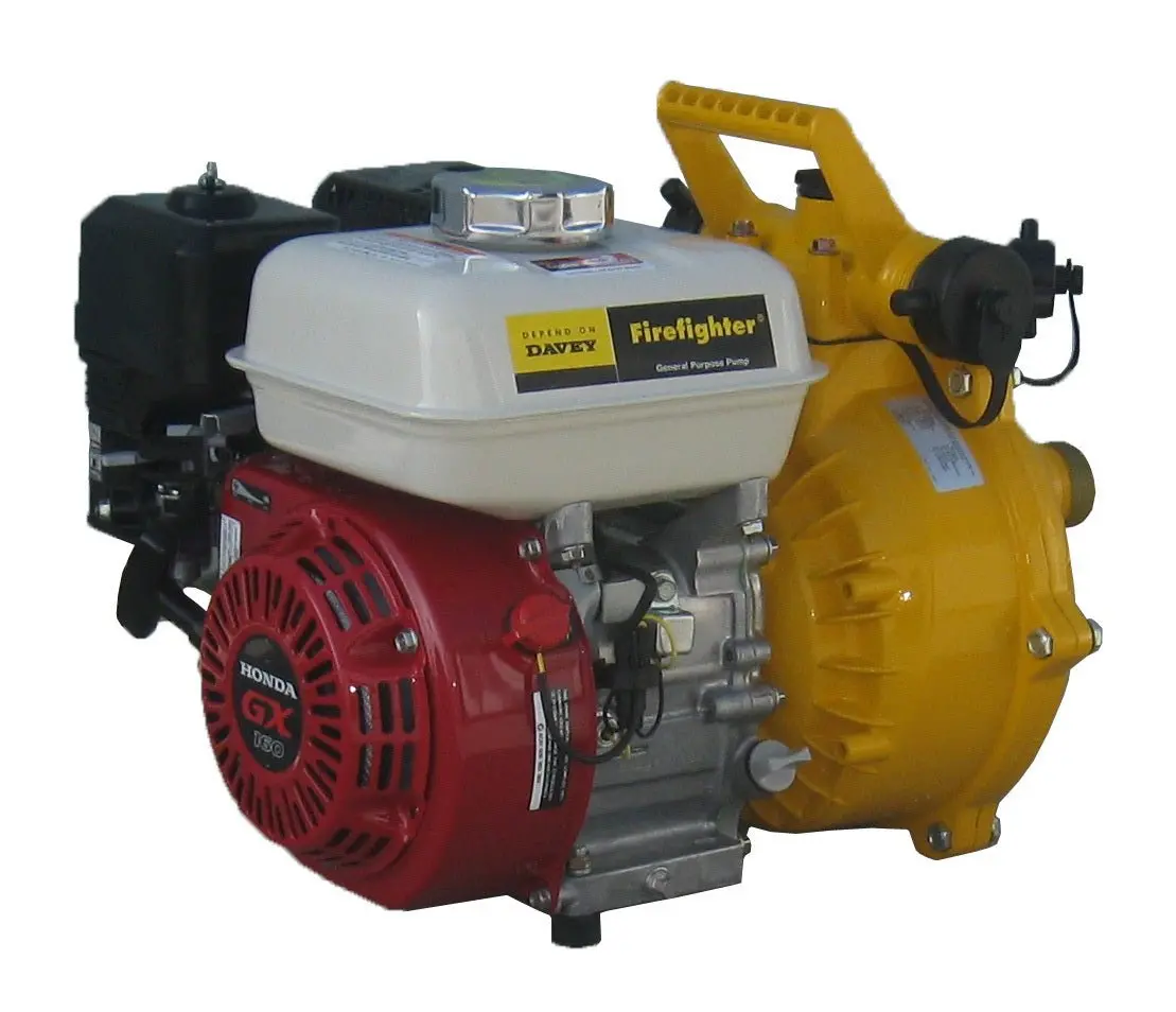 Davey 1½" Firefighter Honda Gx160 Powered Pump 5155H 1