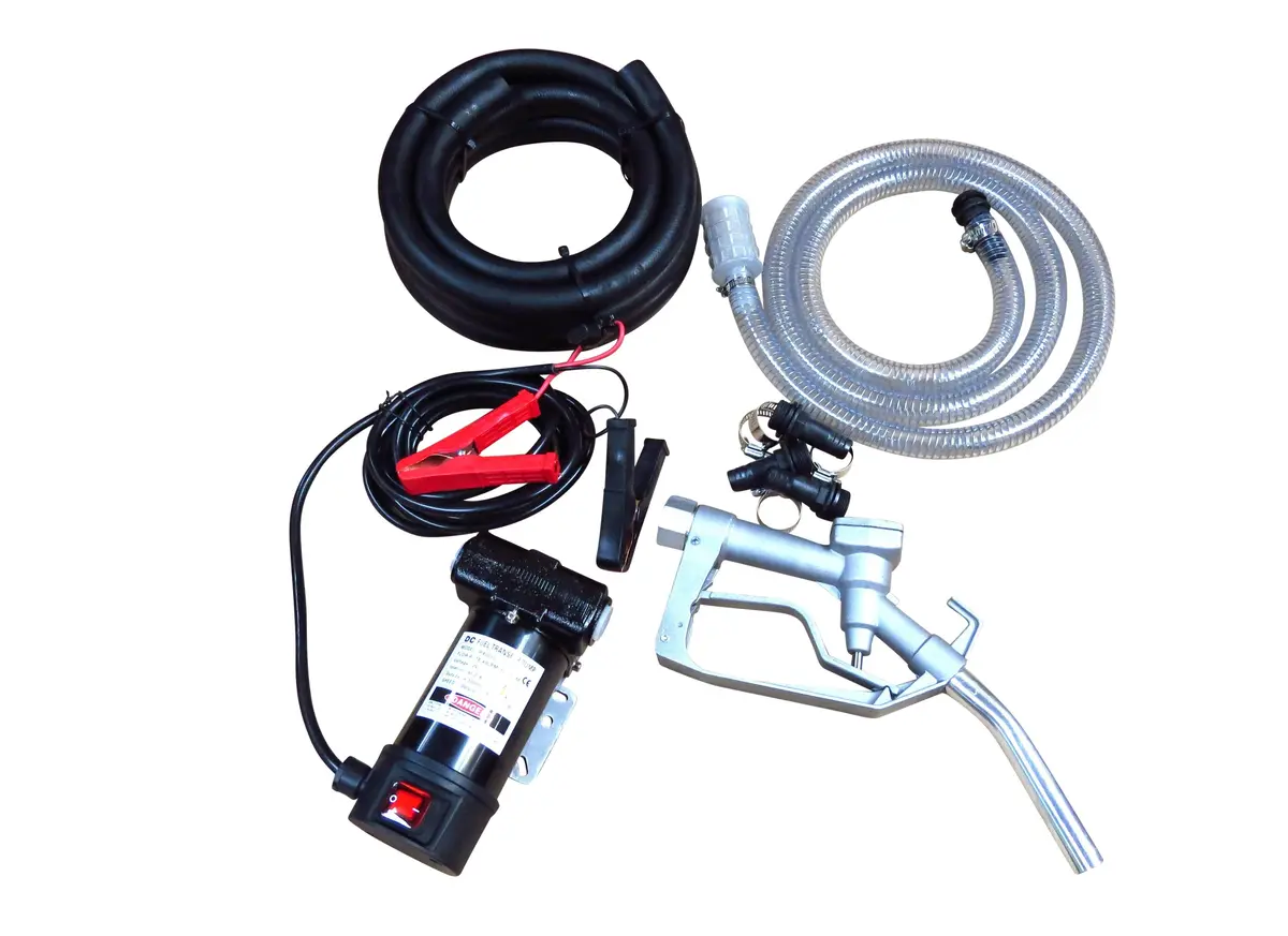 Diesel-Fort 12V Diesel Pump Including Hose & Dispenser Kit 1