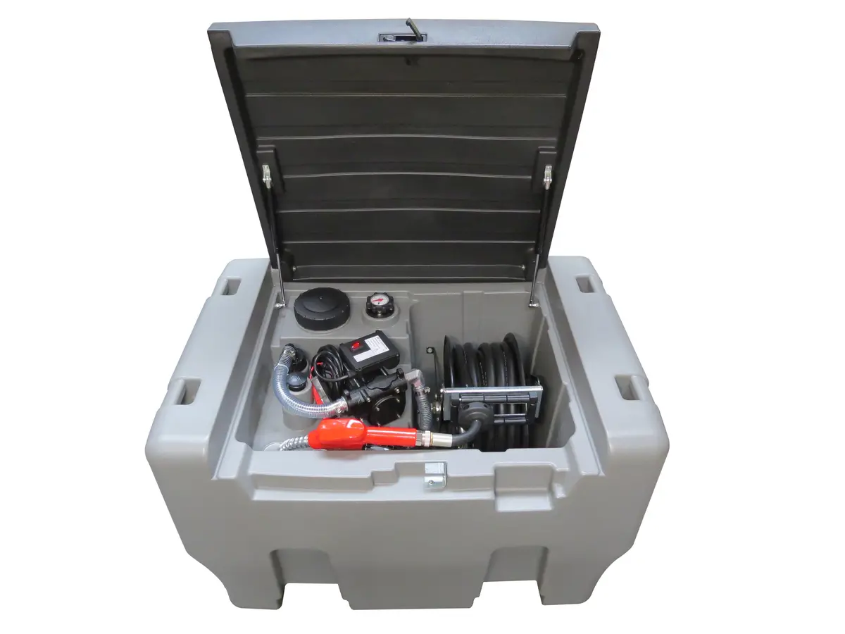 Diesel-Fort Diesel Transfer Ute Tank 330L With 10Mtr Hose Reel 1
