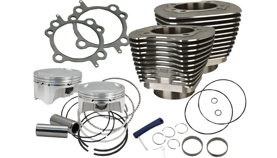 S&S Cycle 107" Big Bore Cylinder Kit For Twin-Cam 1