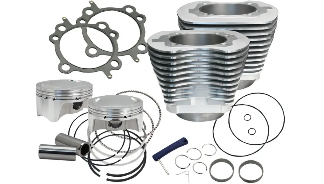 S&S Cycle 107" Big Bore Cylinder Kit For Twin-Cam 2