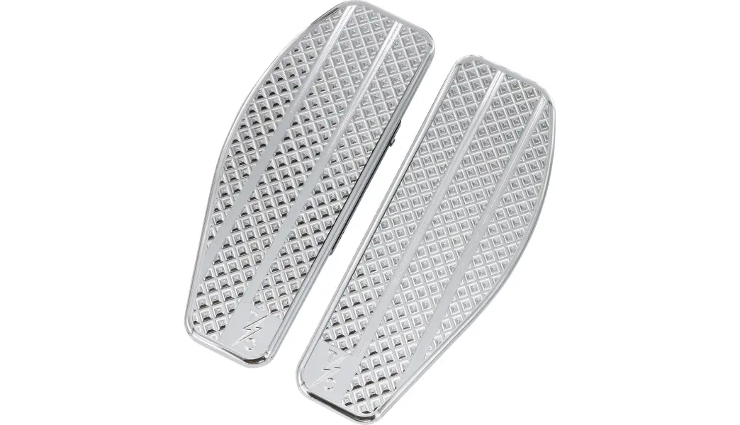 Thrashin Supply Co. Mini Floorboards - Passenger - Chrome Tsc-2205-3 1